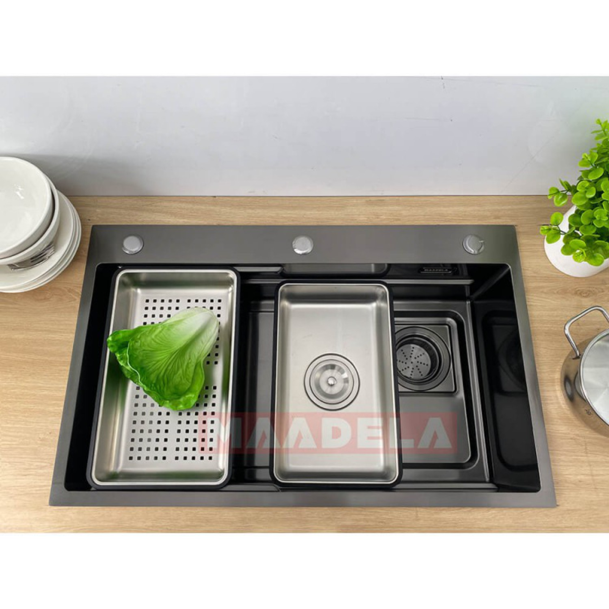  Chậu rửa chén Maadela MDS-7848DR2 
