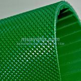  Băng tải PVC Xanh Bậc Thang 