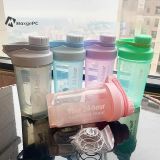  Bình Lắc Thể Thao Shaker Nắp Vặn Chống Tràn Có Con Lắc Lò Xo Tiện Lợi 500ml(5 màu) 