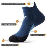  Tất Chạy Bộ WRELS Chuyên Nghiệp Marathon Nam Nữ Thể Dục Mùa Hè Thể Thao Nhanh Khô 