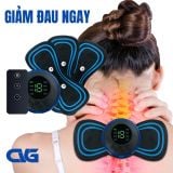  Miếng Dán Massage Xung Điện Mini Toàn Thân 8 Chế Độ - 19 Cường Độ Giảm Đau Nhức Hiệu Quả 