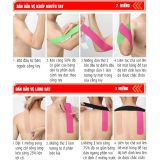 Băng Keo Dán Cơ Thể Thao KINESIOLOGY 