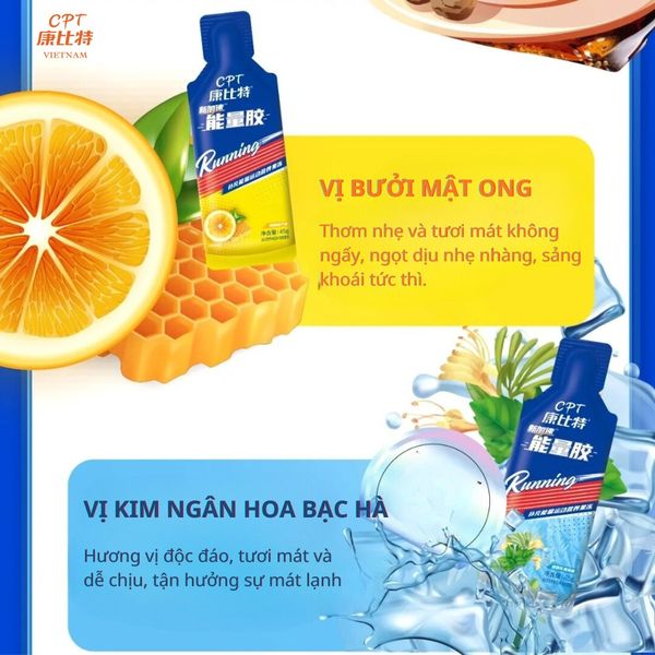  Gel Năng lượng CPT Running - Gel Đẳng Trương 