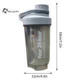  Bình Lắc Thể Thao Shaker Nắp Vặn Chống Tràn Có Con Lắc Lò Xo Tiện Lợi 500ml(5 màu) 