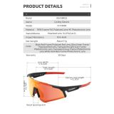  RockBros Kính Mắt Phân Cực Photochromic Thể Thao Chạy Bộ, Đạp Xe, Leo Núi... 