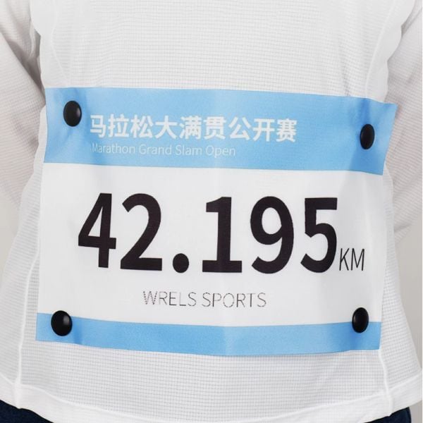 4 bộ kẹp số BIB cho sự kiện chạy bộ Marathon 