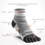  Tất Thể Thao Năm Ngón WRELS Công Nghệ CoolMax (Chạy Bộ, Đạp Xe, Đi Bộ Ngoài Trời...) 