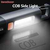  Đèn pin LED Shark XPE siêu sáng có móc, Đèn pin Phượt, Đạp, Leo Núi... 