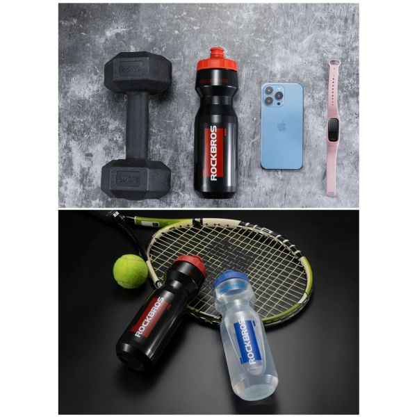  Bình nước thể thao ROCKBROS 750ML bằng nhựa dung tích lớn tiện dụng dễ mang theo 