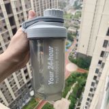  Bình Lắc Thể Thao Shaker Nắp Vặn Chống Tràn Có Con Lắc Lò Xo Tiện Lợi 500ml(5 màu) 