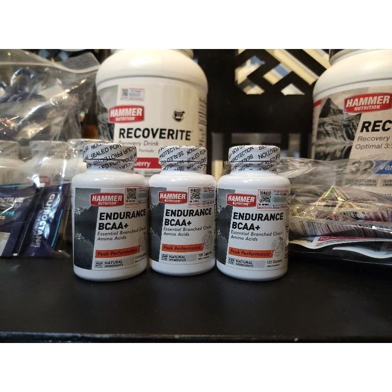  Viên Uống Tăng Sức Bền Hammer Nutrition Endurance BCAA+(120 viên) 