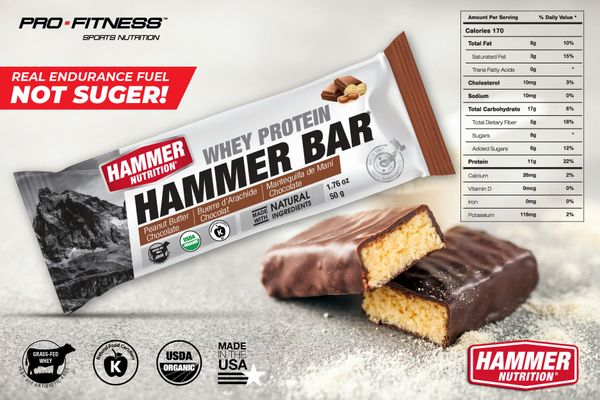  Thanh Năng Lượng Raw Energy Hammer Bar - Bổ sung năng lượng và dinh dưỡng khi luyện tập, thi đấu 