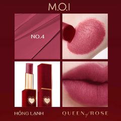  Son Thỏi Cao Cấp QUEEN OF ROSE  Phiên Bản Giới Hạn 