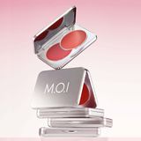  Má Hồng Kem 2 Màu M.O.I Dual Cream Blusher 