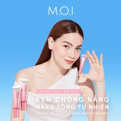  Kem Chống Nắng Nâng Tông Tự Nhiên M.O.I 10ml 