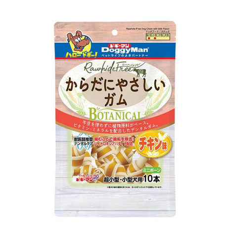 Chicken flavored bow bones 10/bag with delicious flavor - DoggyMan - snack for dogs