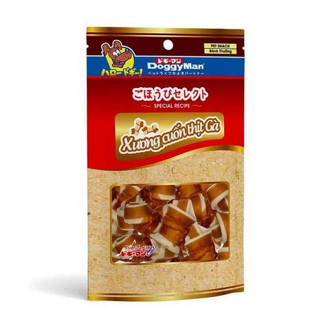 Chicken roll sticks 10 pieces - Treat for dog - DoggyMan