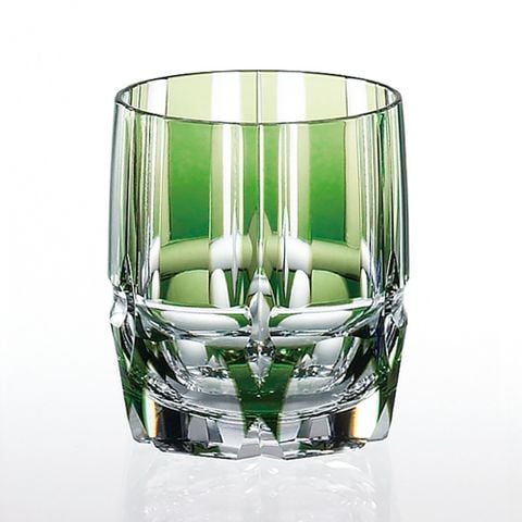  Ly pha lê rock glass Edo Kiriko 