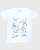  Colouritful T-shirt Tê Giác (Đã bao gồm màu) 