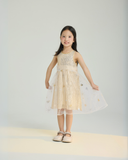  Váy Kim Sa Thắt Nơ Sao - Gold 