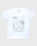  Colouritful T-shirt Sói (Đã bao gồm màu) 
