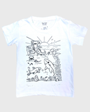  Colouritful T-shirt Cá Mập (Đã bao gồm màu) 