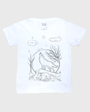  Colouritful T-shirt Sói (Đã bao gồm màu) 
