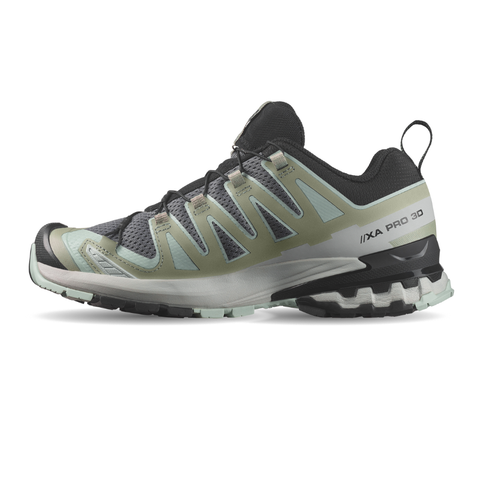 Giày Hiking Nữ Salomon Shoes Xa Pro 3D V9 W Qush/Lily/Bluhaz L47272900