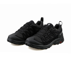 Giày Hiking Salomon Nam X Ward Leather GTX L47182300 Black/Black/Black