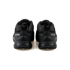 Giày Hiking Salomon Nam X Ward Leather GTX L47182300 Black/Black/Black