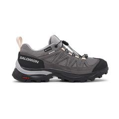 Giày Hiking Salomon Nữ X Ward Leather GTX W L47182400 Gull/Black/Ebony