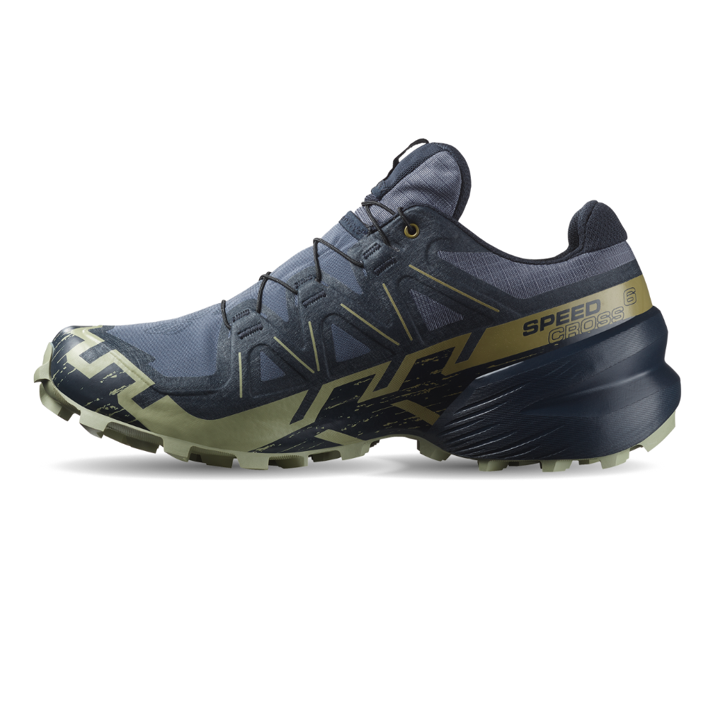 Giày Thể Thao Trail Running Nam Salomon Shoes Speedcross 6 Gtx Grisaille/Carbon/Tea L47465500