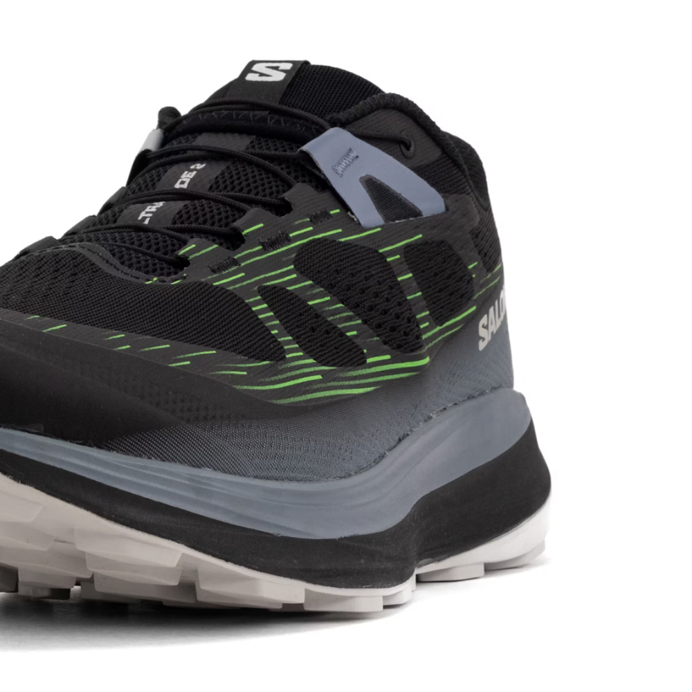 Giày Thể Thao Địa Hình Nam Salomon Ultra Glide 2 L47386200 Black/Flint Stone/Green Gecko