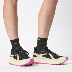 Giày Thể Thao Trail Running Nữ Salomon Shoes Ultra Flow Black/Tyello/Rose V L47450900