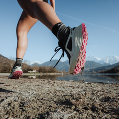 Giày Thể Thao Trail Running Nữ Salomon Shoes Ultra Flow Black/Tyello/Rose V L47450900