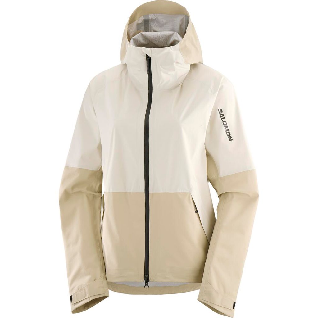 Áo Khoác Thể Thao Nữ Salomon Outerpath 2.5L Jacket W LC2317300 White Pepper/Rai