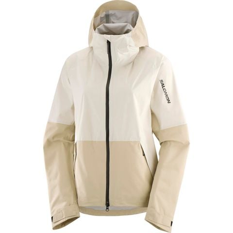 Áo Khoác Thể Thao Nữ Salomon Outerpath 2.5L Jacket W LC2317300 White Pepper/Rai