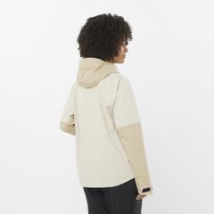 Áo Khoác Thể Thao Nữ Salomon Outerpath 2.5L Jacket W LC2317300 White Pepper/Rai