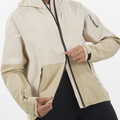 Áo Khoác Thể Thao Nữ Salomon Outerpath 2.5L Jacket W LC2317300 White Pepper/Rai