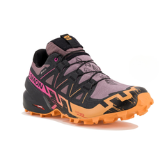 Giày Thể Thao Nữ Salomon Speedcross 6 GTX L47465700 Moonscape/Black/Bird Of Paradise