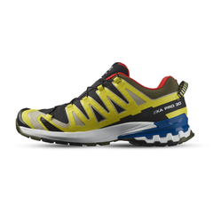 Giày Thể Thao Trail Running Nam Salomon Shoes XA Pro 3D V9 Black/Buttercup/Lapis Blue L47119000