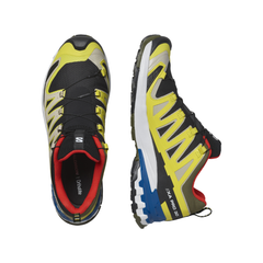 Giày Thể Thao Trail Running Nam Salomon Shoes XA Pro 3D V9 Black/Buttercup/Lapis Blue L47119000