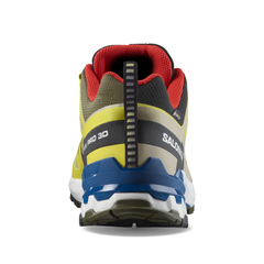 Giày Thể Thao Trail Running Nam Salomon Shoes XA Pro 3D V9 Black/Buttercup/Lapis Blue L47119000