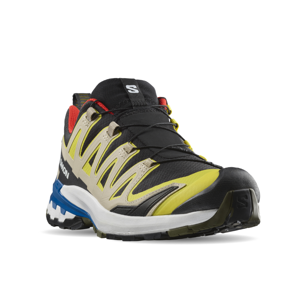 Giày Thể Thao Trail Running Nam Salomon Shoes XA Pro 3D V9 Black/Buttercup/Lapis Blue L47119000