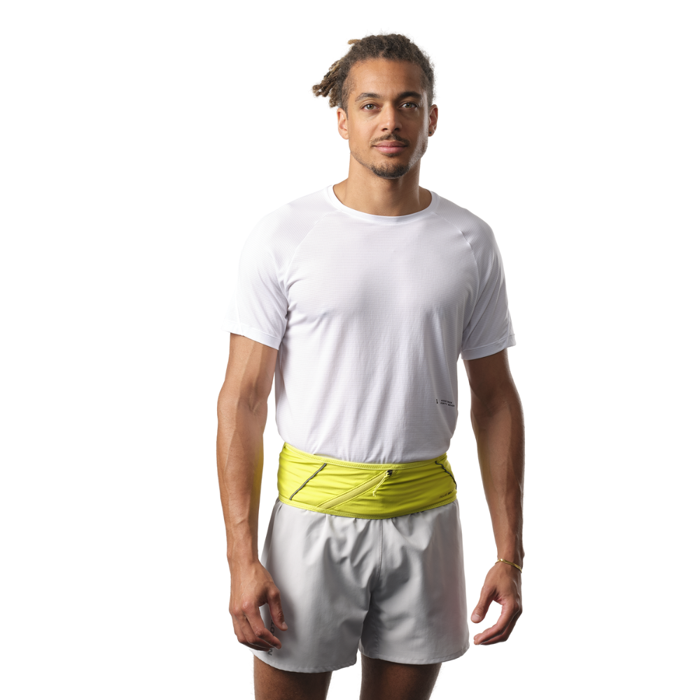 Đai Chạy Bộ Salomon Belt Pulse Sulfur Spring / Glacier Gray LC2180200
