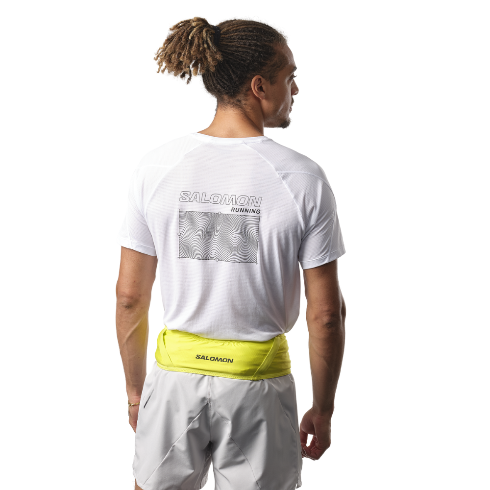 Đai Chạy Bộ Salomon Belt Pulse Sulfur Spring / Glacier Gray LC2180200