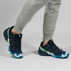 Giày Trail Running Nữ Salomon Speedcross 6 Tahitian Tide Carbon Tea L47466200
