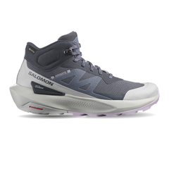 Giày Hiking Nữ Salomon Elixir Activ Mid GTX India Ink Orchid Petal	L47457400