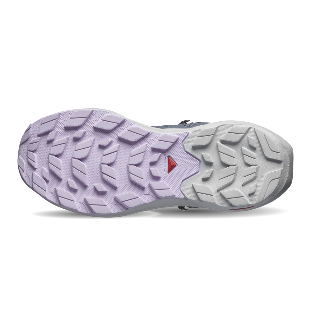 Giày Hiking Nữ Salomon Elixir Activ Mid GTX India Ink Orchid Petal	L47457400
