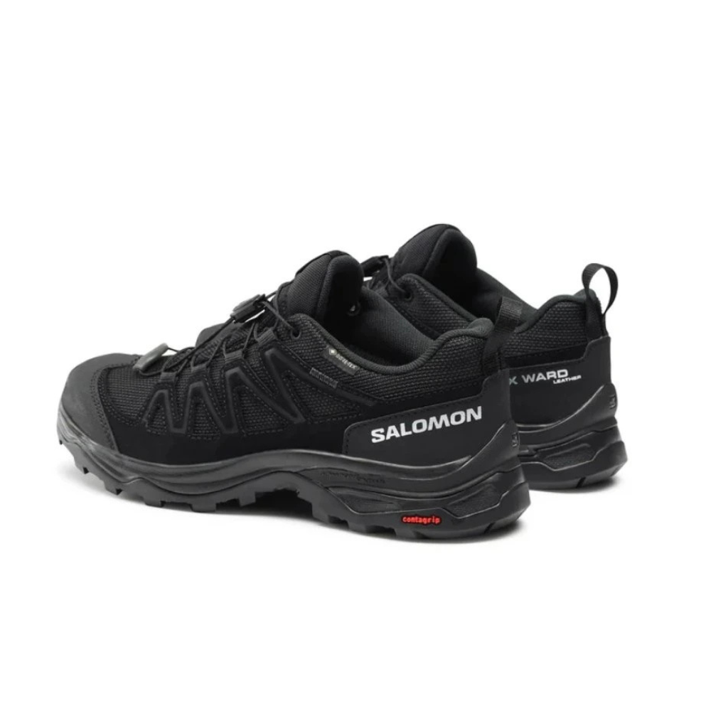 Giày Thể Thao Nam Salomon X Ward Leather GTX L47182600 Black